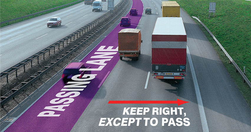 Is It Safe To Pass A Truck On The Right The Truck How
